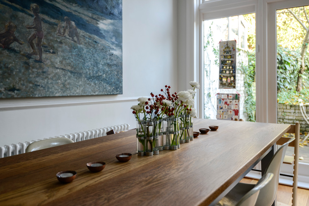 Someone Cares Soup Kitchen Dining Room Transitional with Family Kitchen Family Friendly Modern