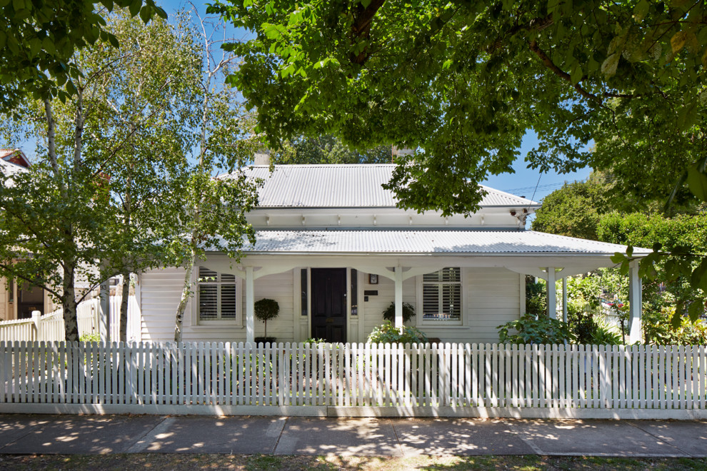 South City Kitchen Vinings Exterior Transitional with Black Door Classic Contemporary