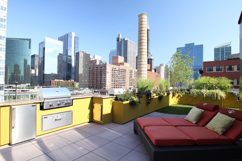 South City Kitchen Vinings Patio Modern with Barbecue Chaise Lounge Grill