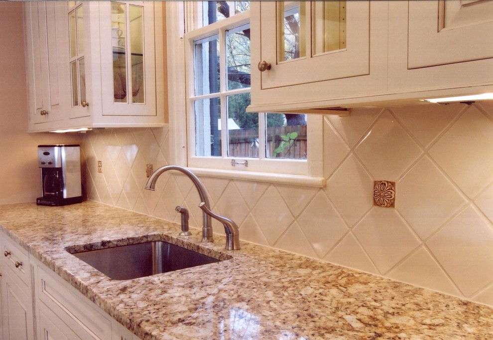Stainless Steel Undermount Kitchen Sink Kitchen Traditional with Backplash Central Ohio Columbus