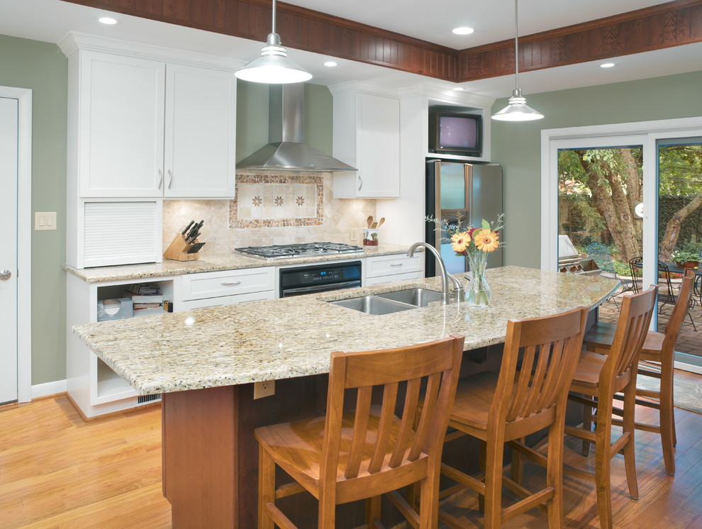 Stainless Steel Undermount Kitchen Sink Kitchen Traditional with Central Ohio Columbus Columbus1