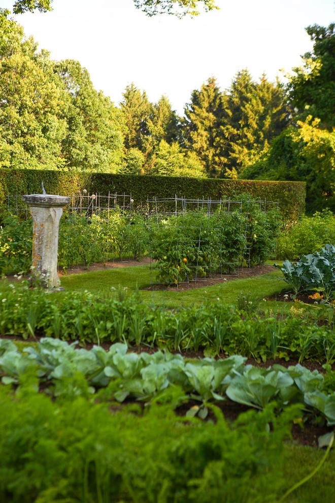 True Food Kitchen Santa Monica Landscape Traditional with Edible Garden Garden Sculpture