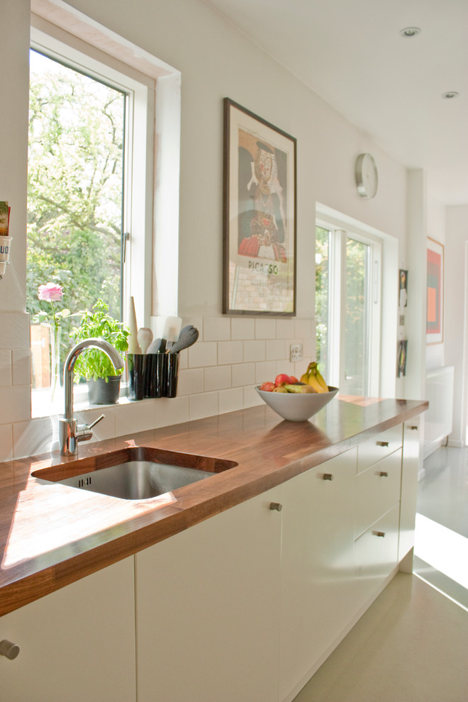Undermount Kitchen Sinks Kitchen Contemporary with Bridge Faucet Bright Contemporary