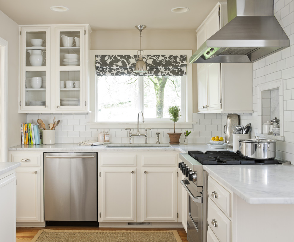 Updating Kitchen Cabinets Kitchen Traditional with Bridge Faucet Ceiling Lighting