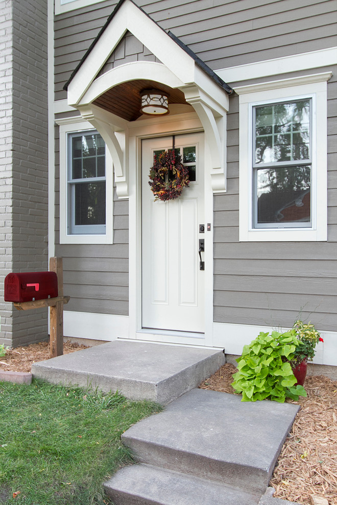 Beige Trim  for Traditional Entry with Beige Trim