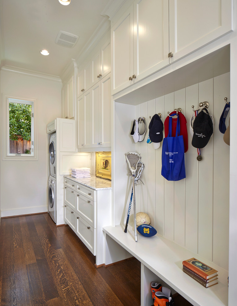 Contemporary Kids Room  for Traditional Laundry Room with White Cabinets