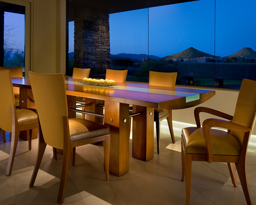 Cool Dining Table  for Contemporary Dining Room with Upholstered Dining Chairs