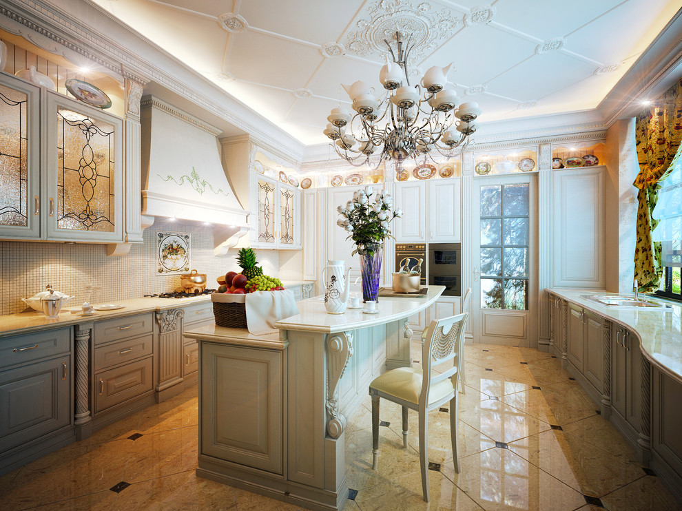 Ipe Cavalli Ideas  for Traditional Kitchen with a Parquet Board