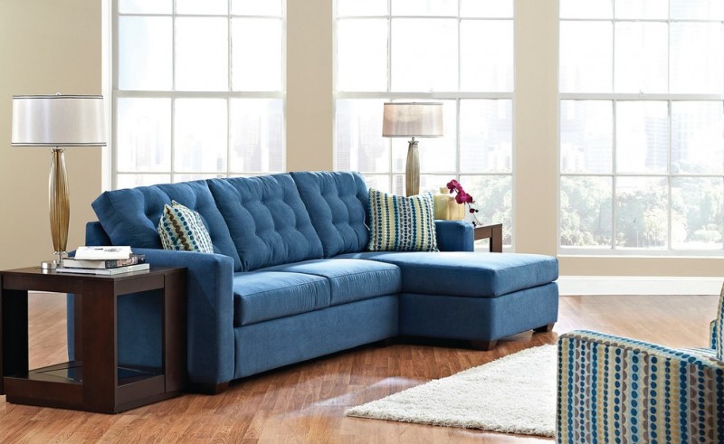 Jennifer Convertible for Traditional Living Room with Sectional