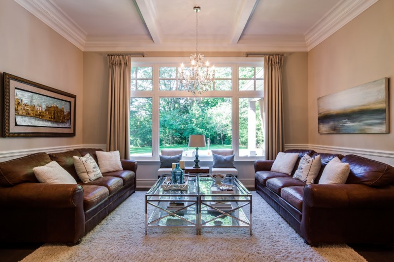 Lionsgate Homes for Contemporary Living Room with Picture Window