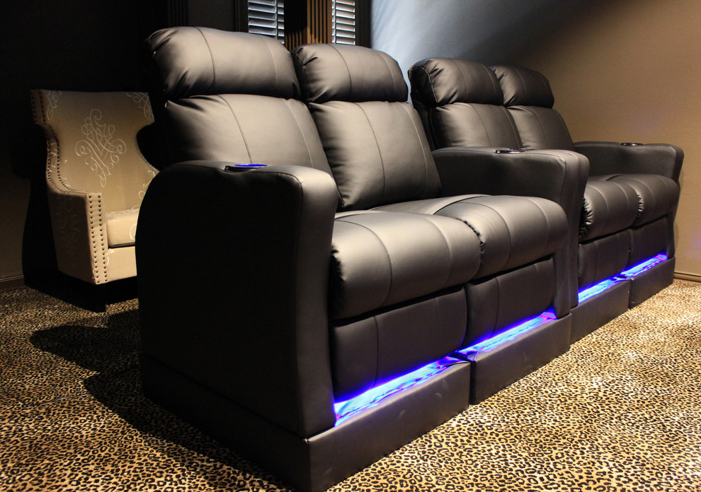 Living Room Seating  for Modern Home Theater with Media Room Seats