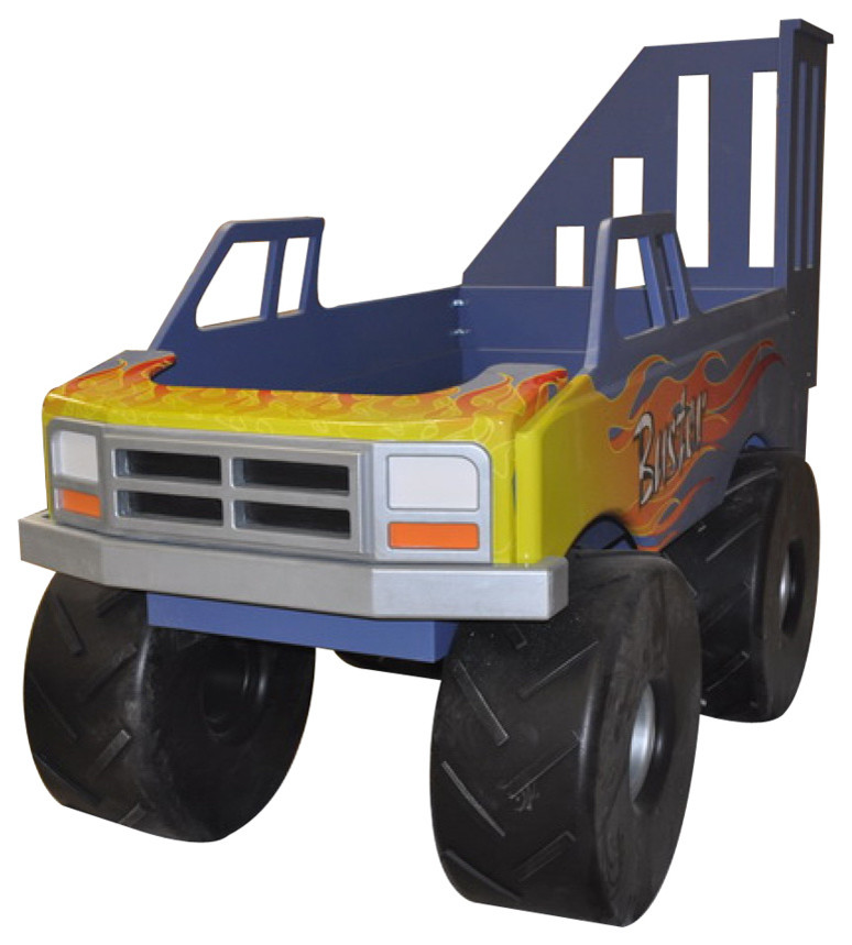 Monster Truck Bed  for Traditional Kids with Unique Kids Beds