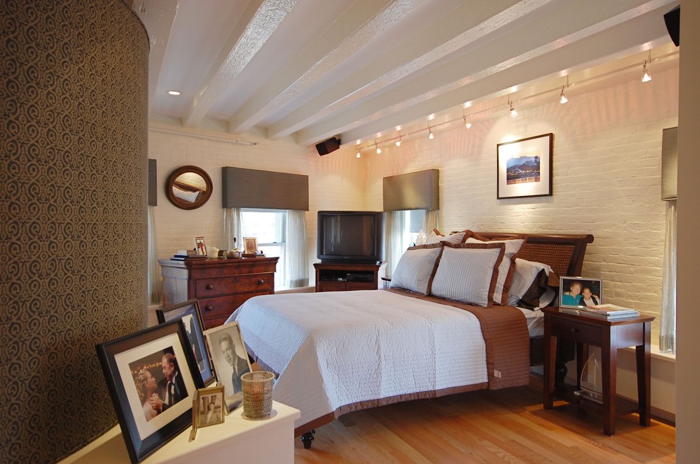 Race Track Ideas  for Contemporary Bedroom with Dresser