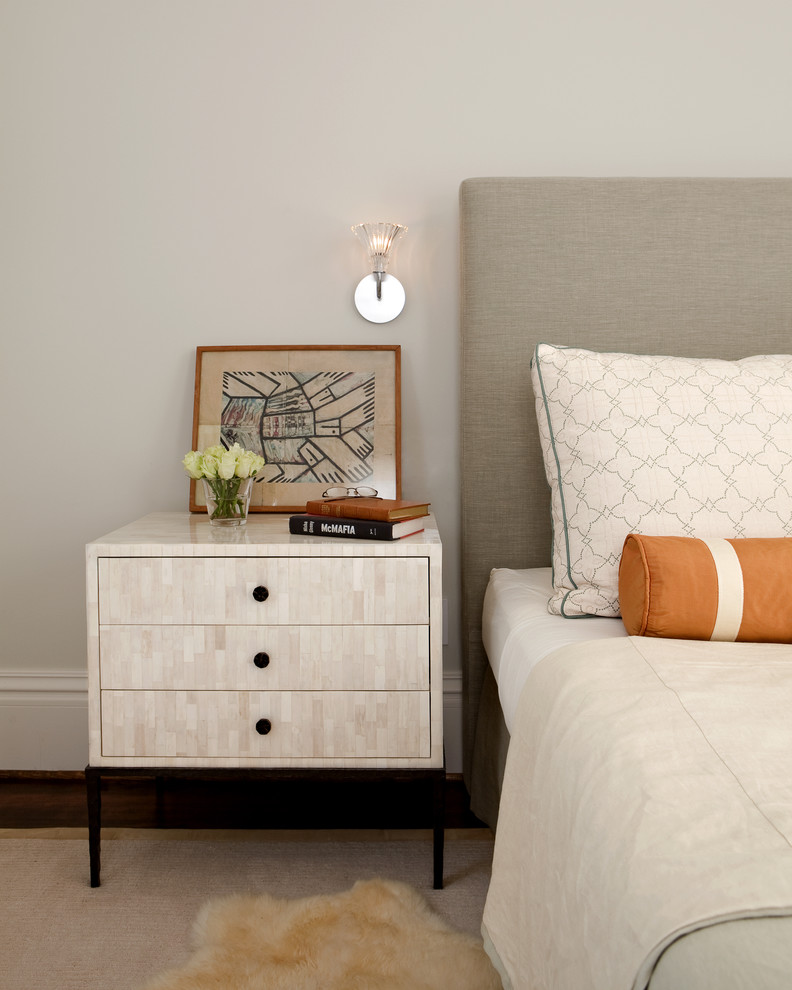 Truck Tailgate Headboard  for Contemporary Bedroom with Sconce