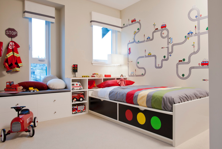 Wynwood Walls for Contemporary Kids with Storage
