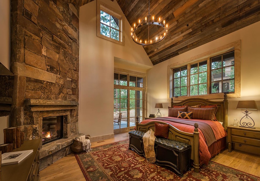 Wynwood Walls for Rustic Bedroom with Clerestory Window