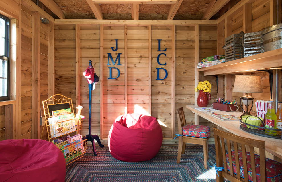Capel Rugs for Rustic Kids with Kids Playhouse