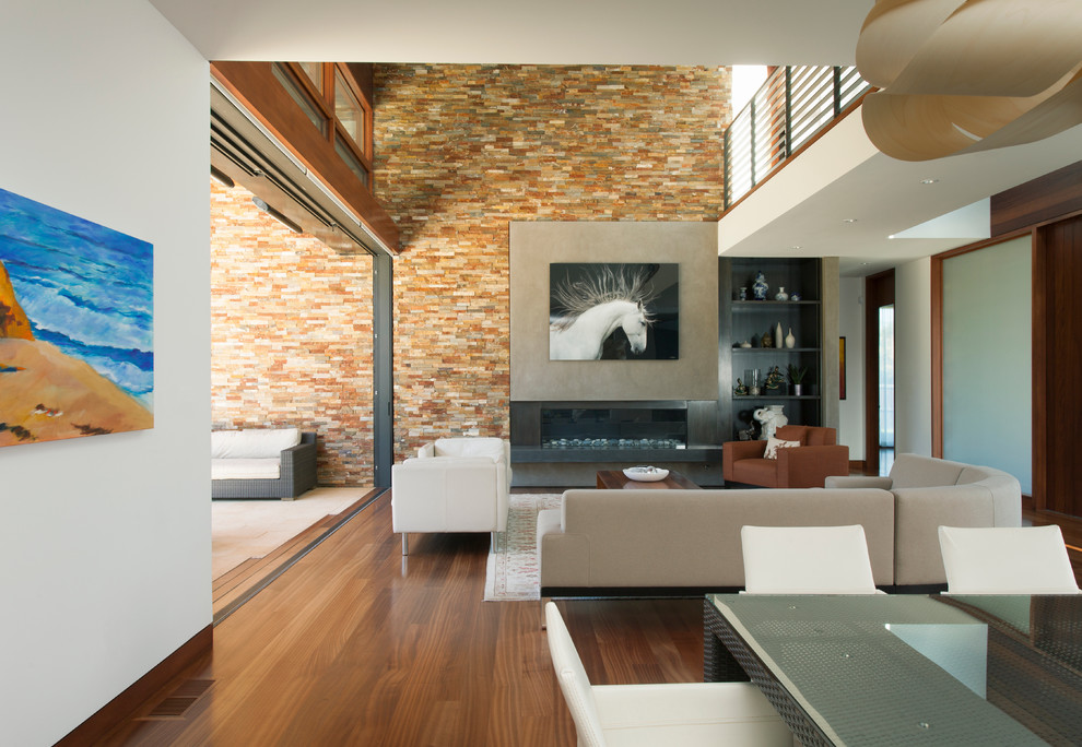 Curved Sectional Sofa for Contemporary Living Room with Stone