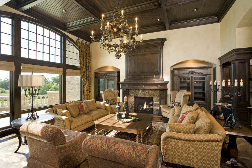 Cynthia Rowley Furniture for Traditional Living Room with Curtains