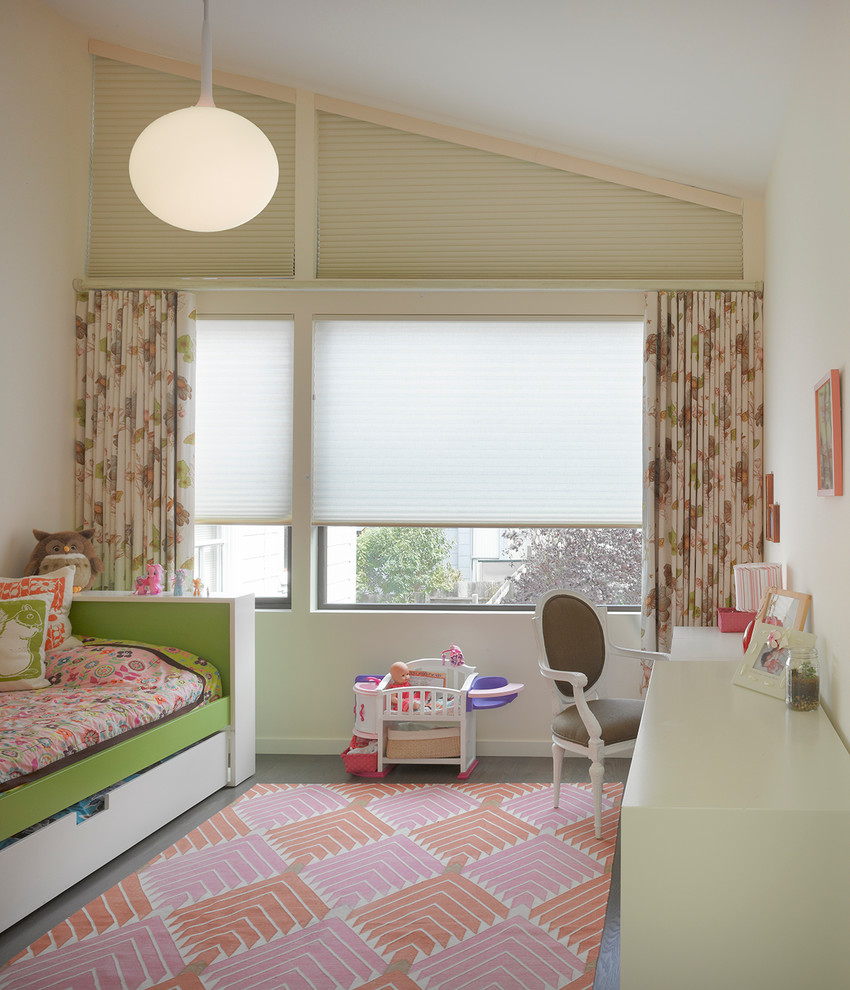 Daybeds with Trundle for Modern Kids with Slanted Ceiling