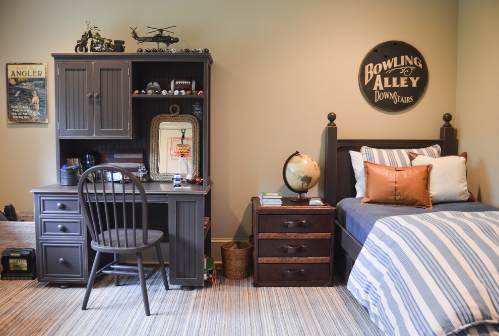 Desk with Hutch for Traditional Kids with Kids Bedroom
