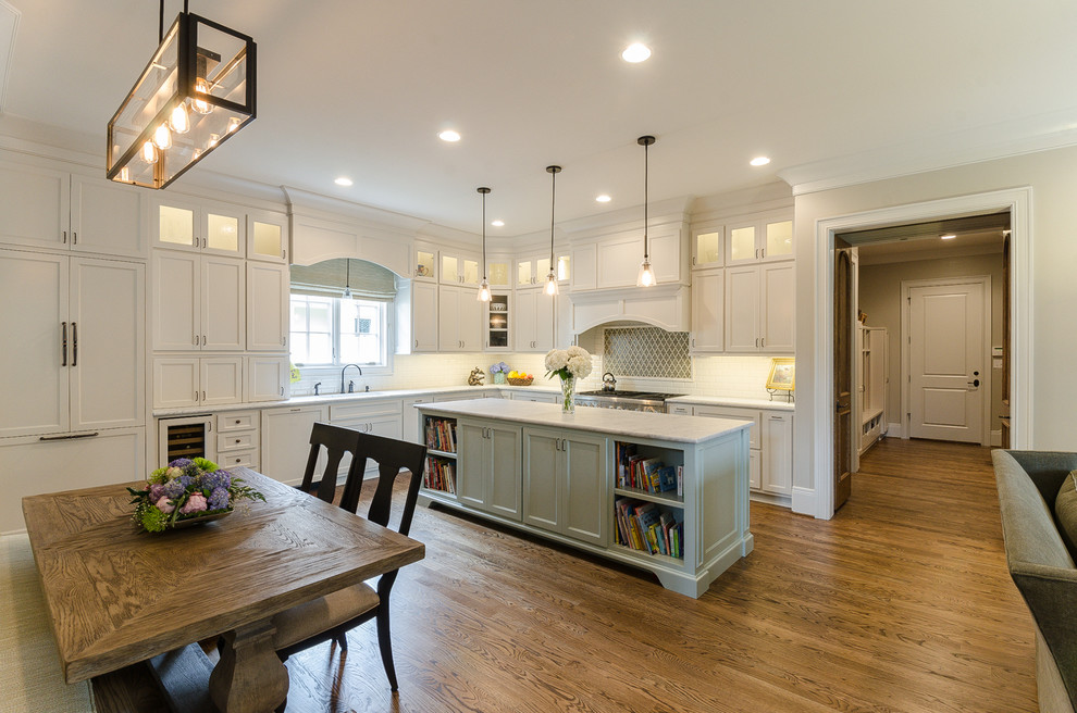 Feiss Lighting for Traditional Kitchen with Breakfast Nook