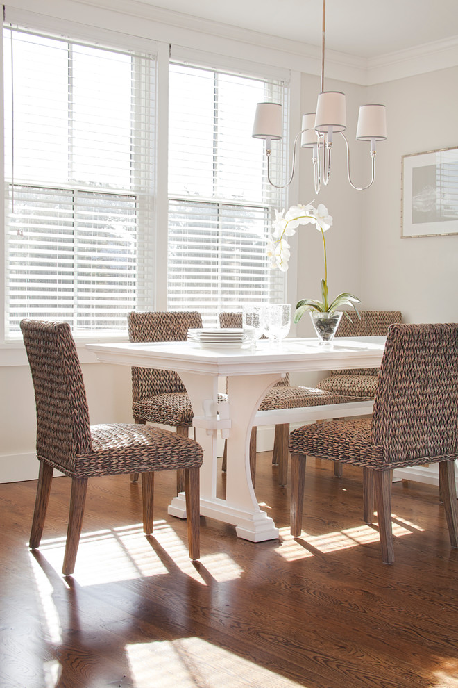 Rattan Dining Chairs for Beach Style Dining Room with Rattan Dining Chairs