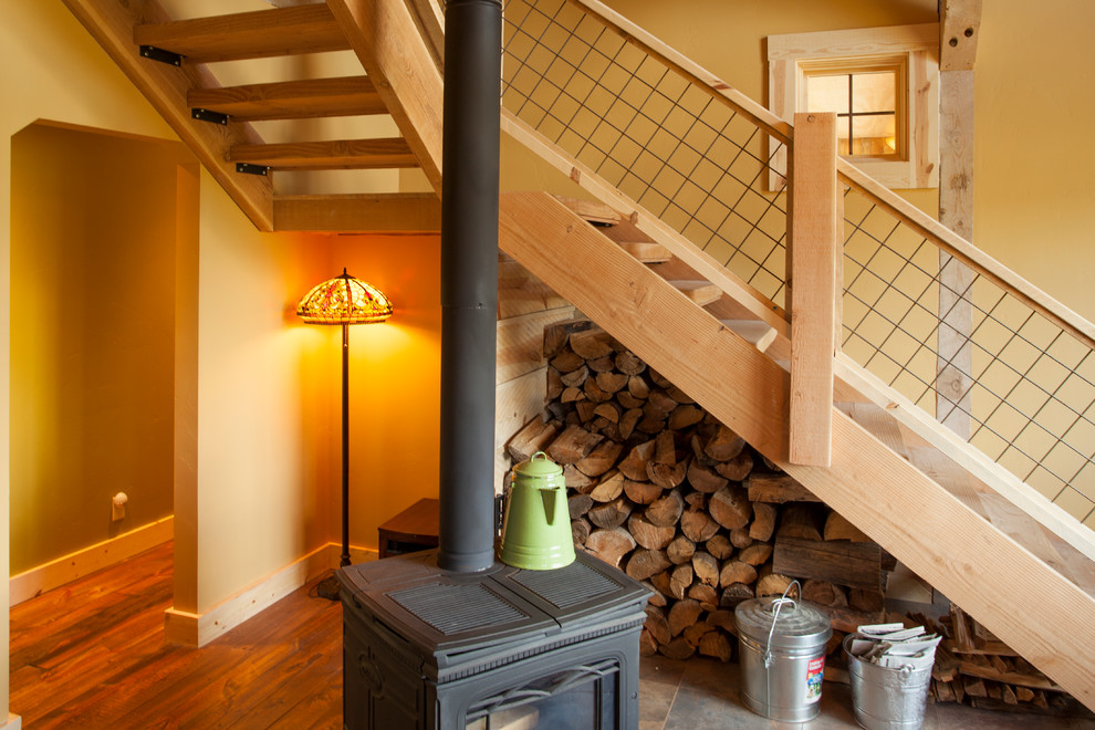 Tiffany Lamps for Traditional Staircase with Barn Home Living