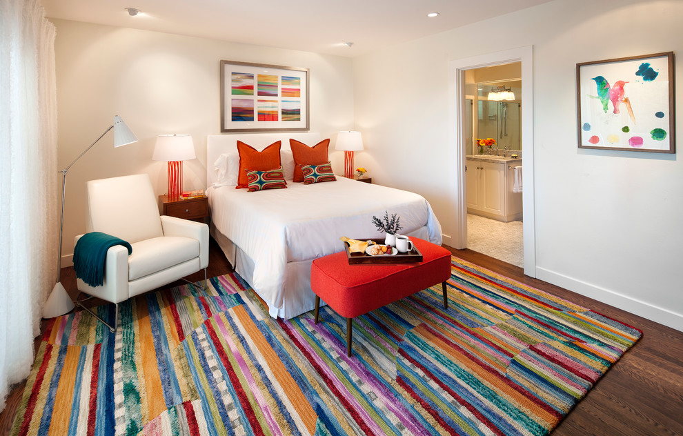 Wayfair Rugs for Traditional Bedroom with Table Lamp