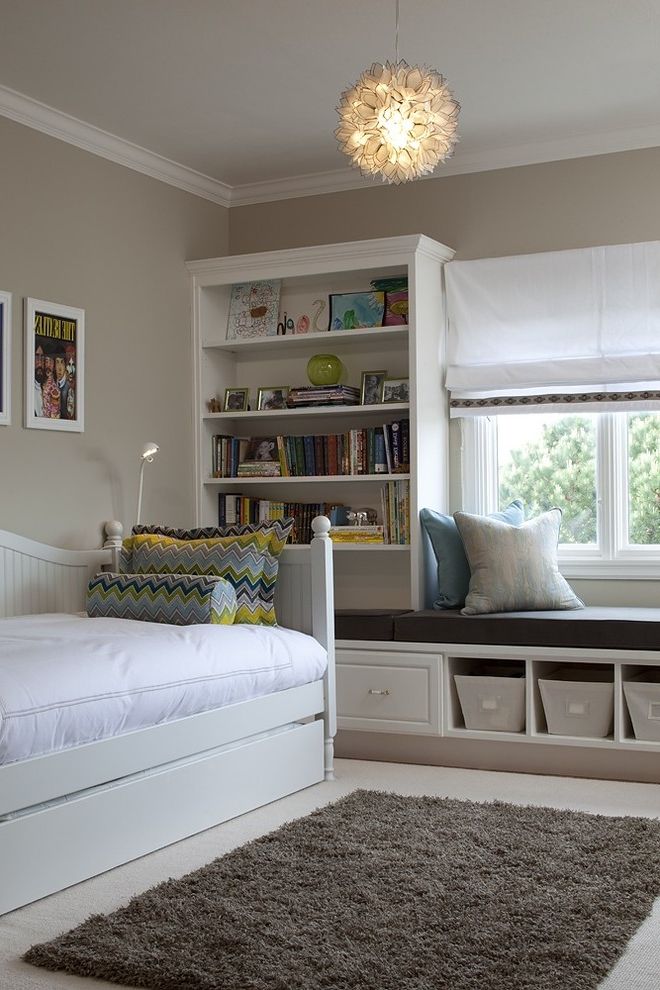 Daybed with Trundle for Transitional Kids with Trundle Bed