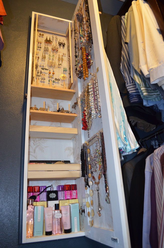 Jewelry Armoire for Eclectic Closet with Jewelry Armoire