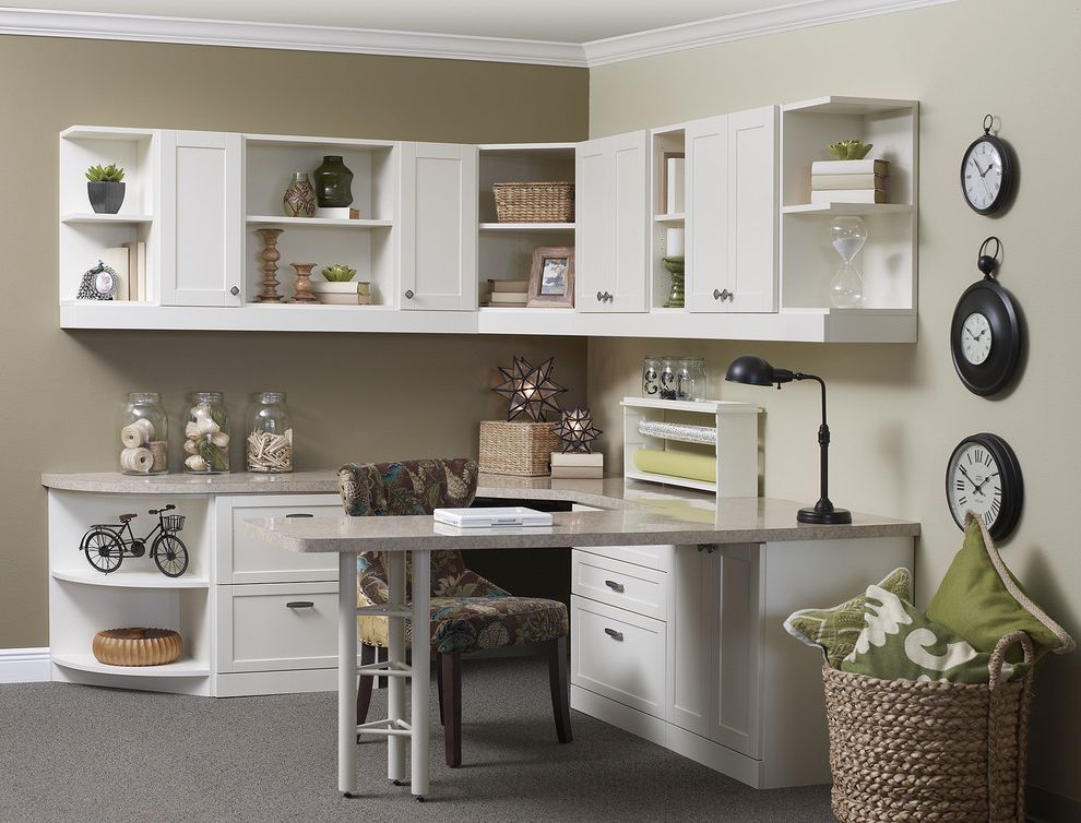 Oversized Wall Clocks for Traditional Home Office with Home Office