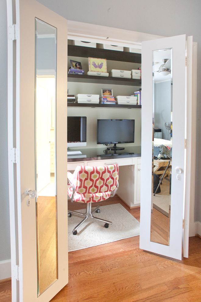 Mattress Firm Stock with Contemporary Home Office Desk in Closet