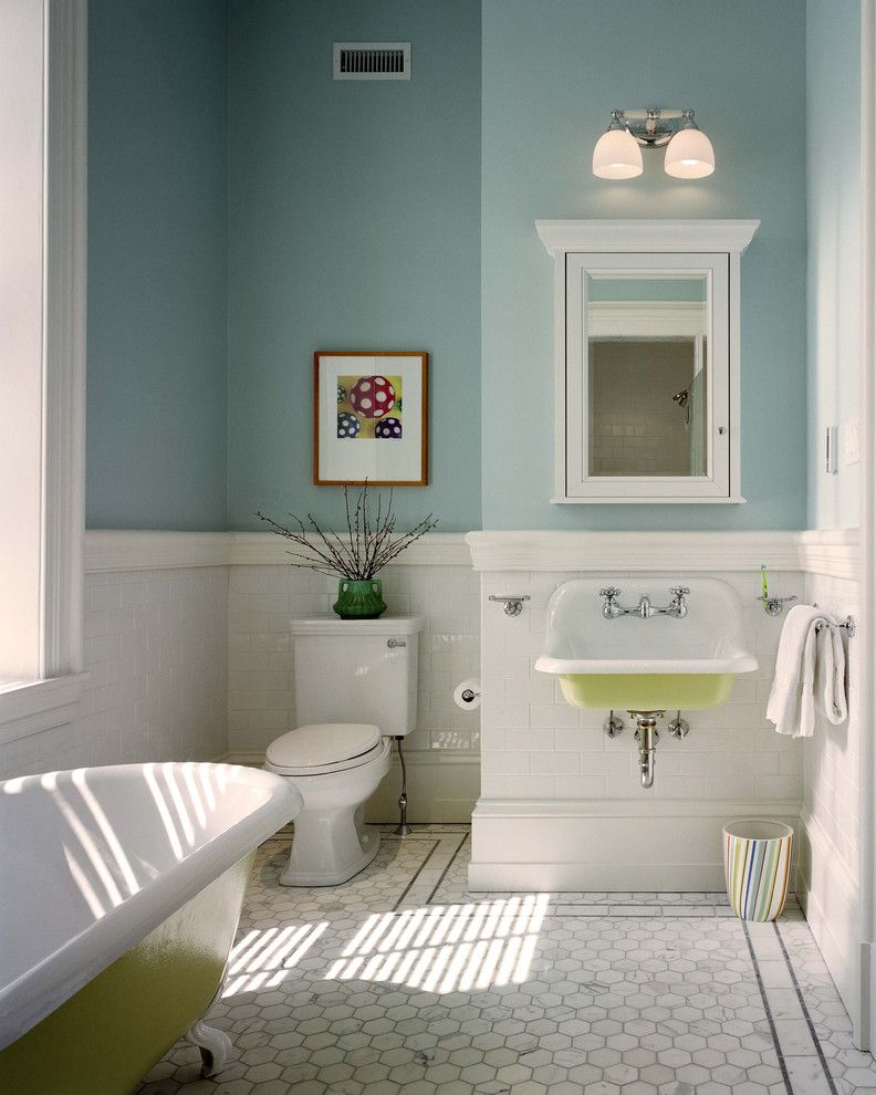 3x5 Bathroom Rugs with Traditional Bathroom Hexagon