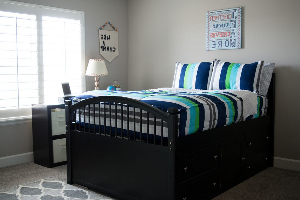 Beddys Beds with  Bedroom Gray