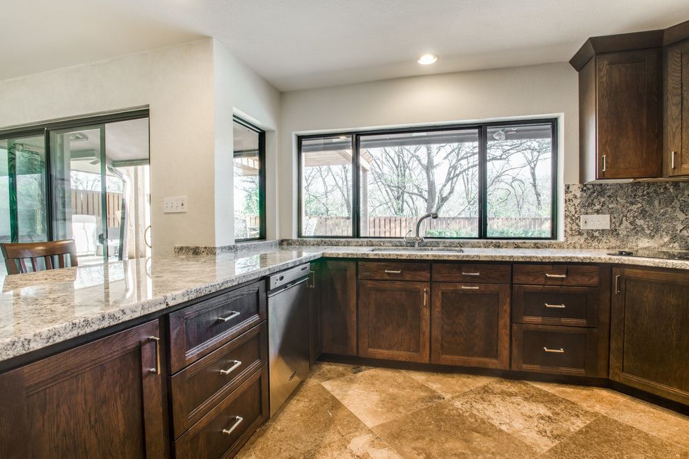 Bedrosians Colorado Springs with Craftsman Kitchen 24 X 24 Travertine Floor