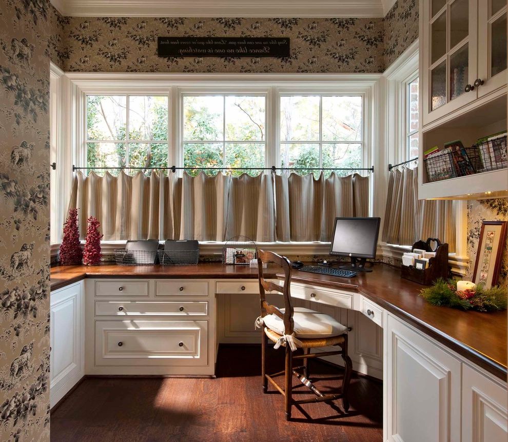 Best Room Darkening Blinds with Traditional Home Office English