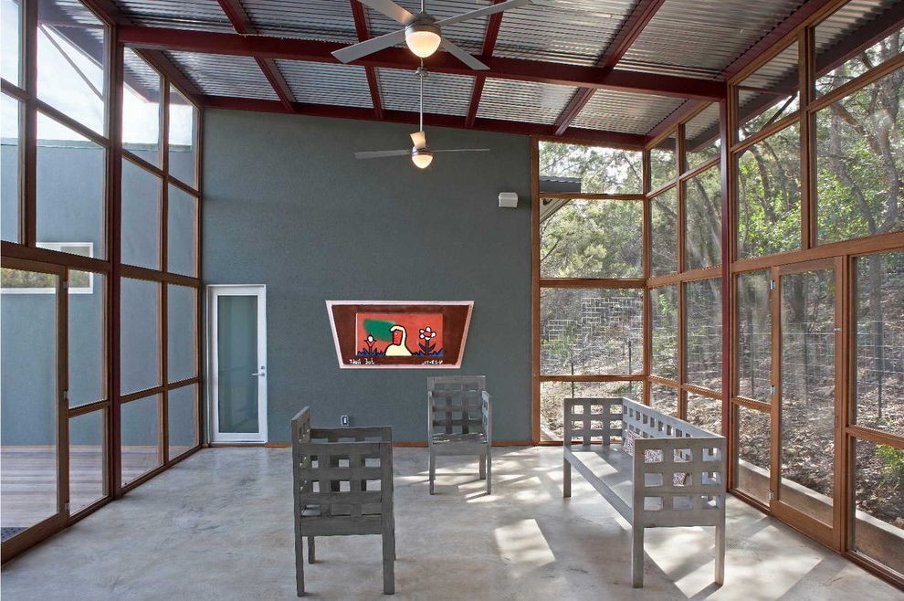 Cheap Flat Screen Tvs with Modern Sunroom Modern Sunroom
