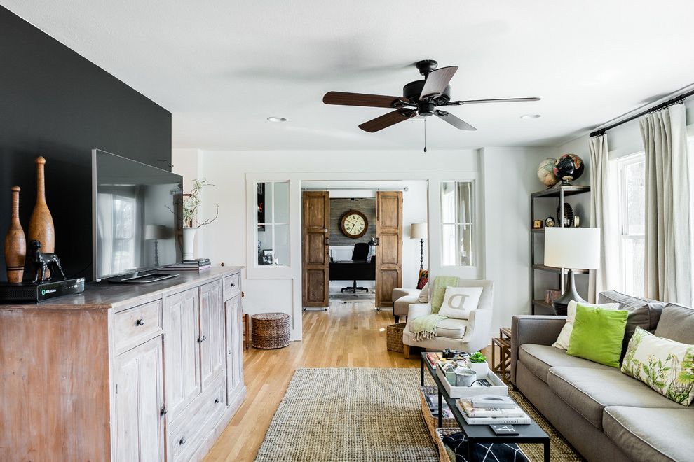 Cheap Flat Screen Tvs with Transitional Living Room Transitional