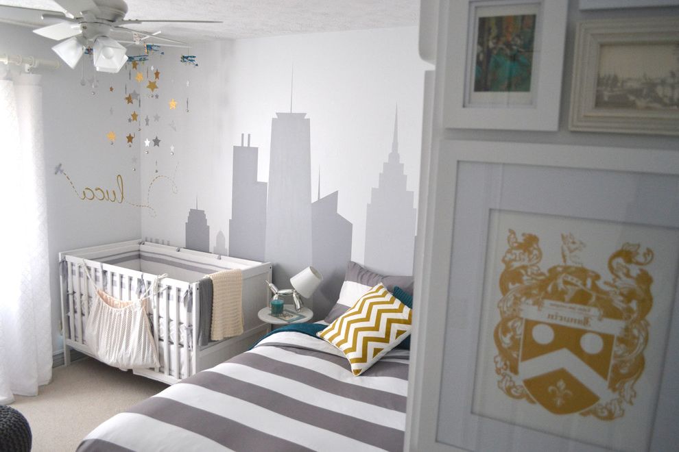 Child Craft Camden Dresser with Contemporary Kids Nursery Changing Table