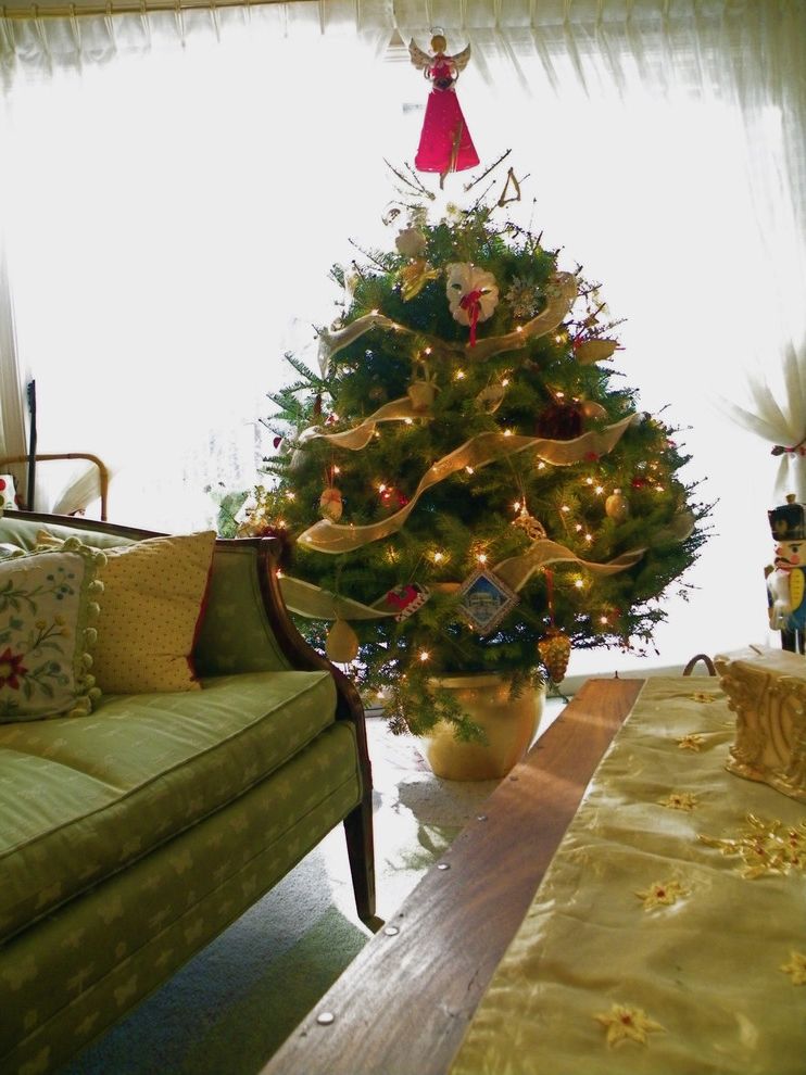 Christmas Tree Storage Container with Eclectic Living Room Christmas Tree