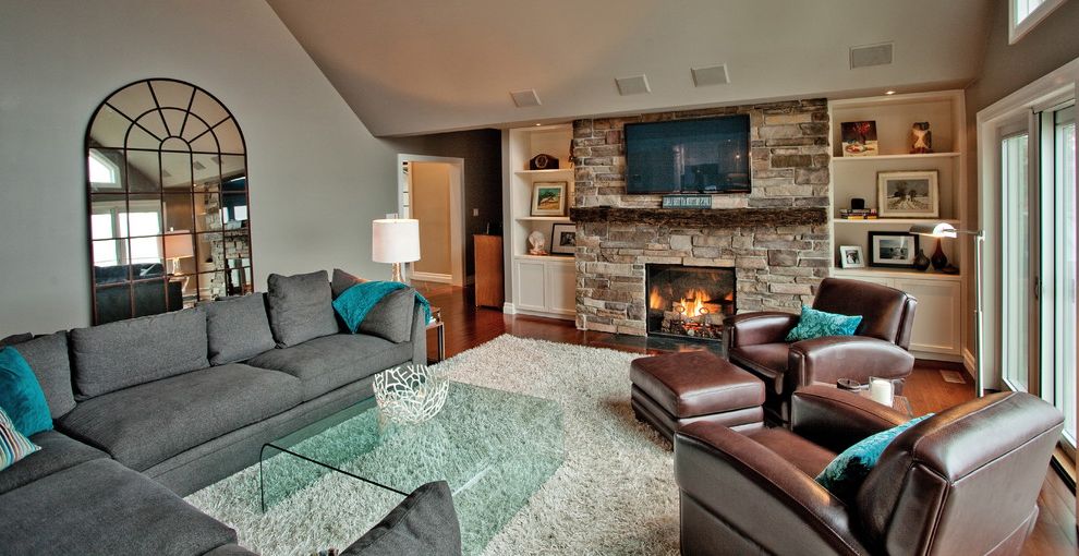 Costco Leather Reclining Sofa with Eclectic Living Room Doorway