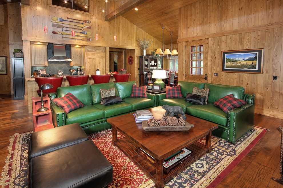Costco Leather Reclining Sofa with Rustic Family Room Green Leather Sofa