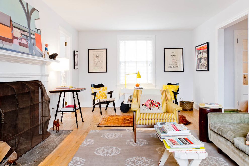 Costco Shag Rugs with Eclectic Family Room Black Side Chair