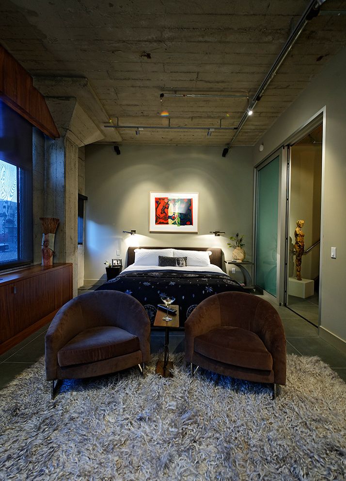 Costco Shag Rugs with Industrial Bedroom Side Table