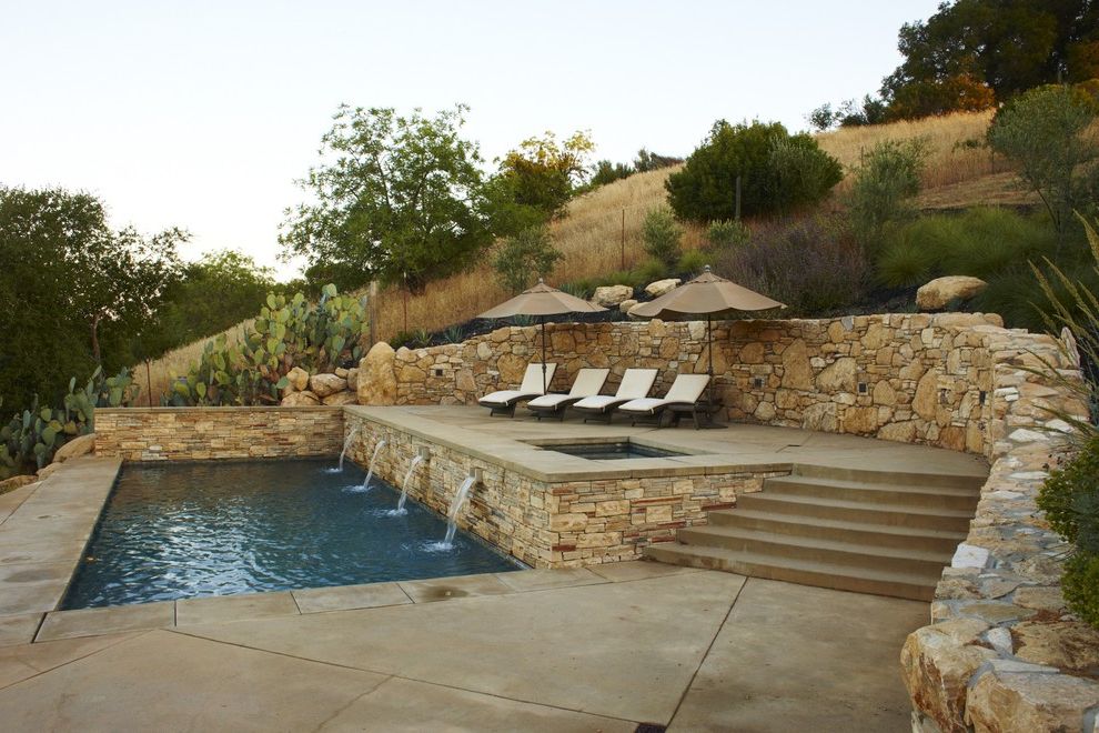 Craigslist El Paso Furniture with Mediterranean Pool Water Feature