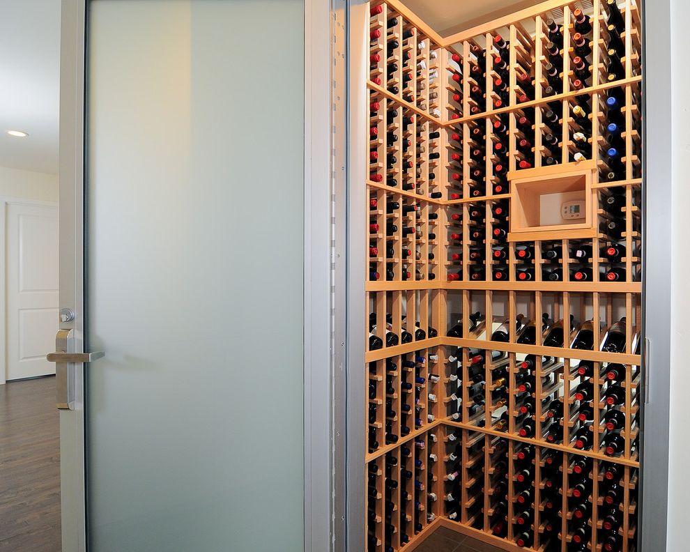 Danby Wine Refrigerator with Modern Wine Cellar Decorating