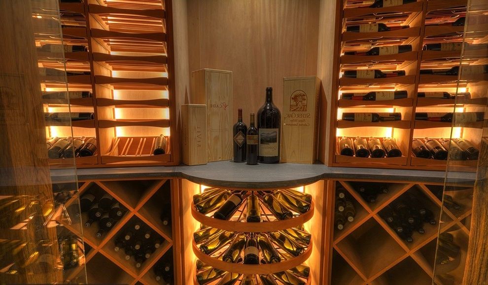 Danby Wine Refrigerator with Traditional Wine Cellar Rotating Display Rack