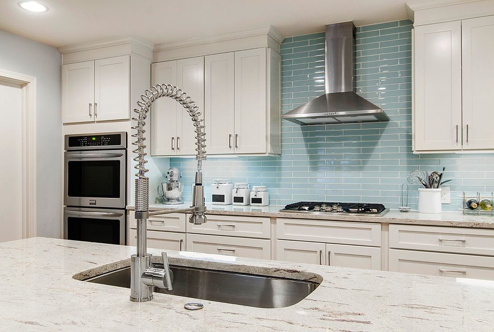 Delta Garden Tub Faucet with Traditional Kitchen Jeffrey Alexander Hardware