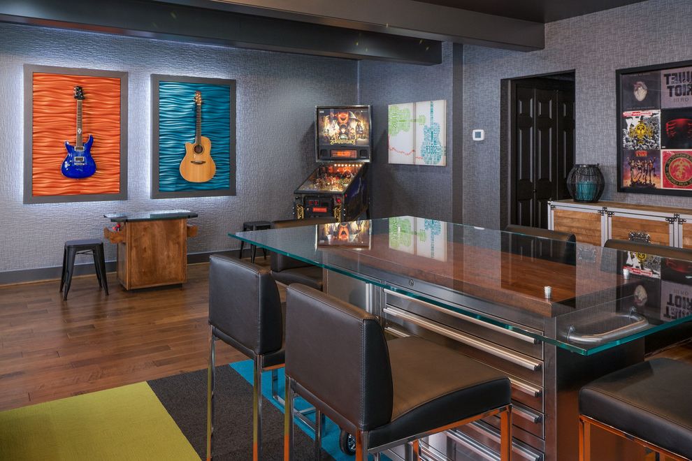 Desks at Costco with Contemporary Basement Leather Barstools